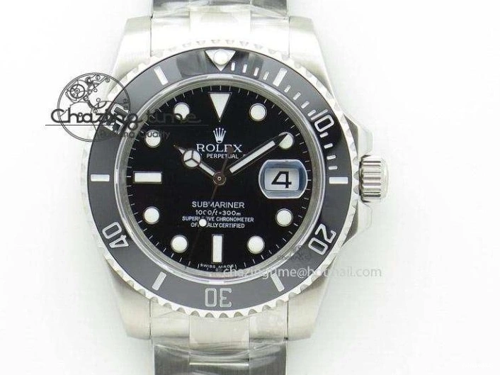 126610 Steel LN ‘Green 1:1 904L Best Maker’ Edition 41mm Submariner A2824 0311
